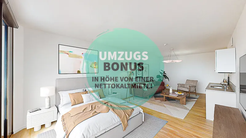 Spring Tower Vibes – Helles 2-Zimmer-Apartment mit Loggia mitten in der EuropaCity — photo 1